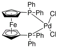[1,1′-Bis(diphenylphosphino)ferrocene]Dichloropalladium(II)